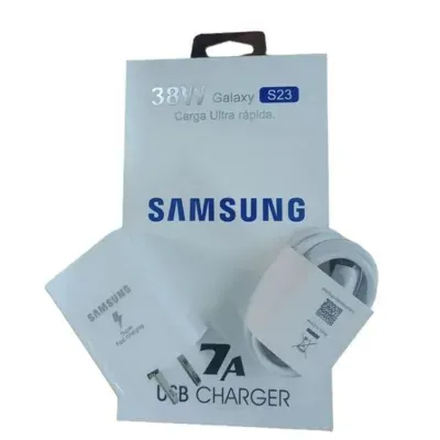 Cargador Samsung Carga Ultra Rapida Turbo Power 38w + Cable Tipo C