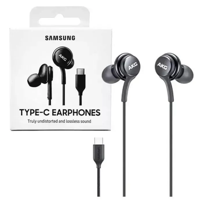 Manos Libres Samsung Akg Usb Tipo C Color Negro 1.1