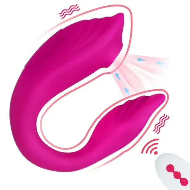 Vibrador Succionador 2 En 1 Helmut