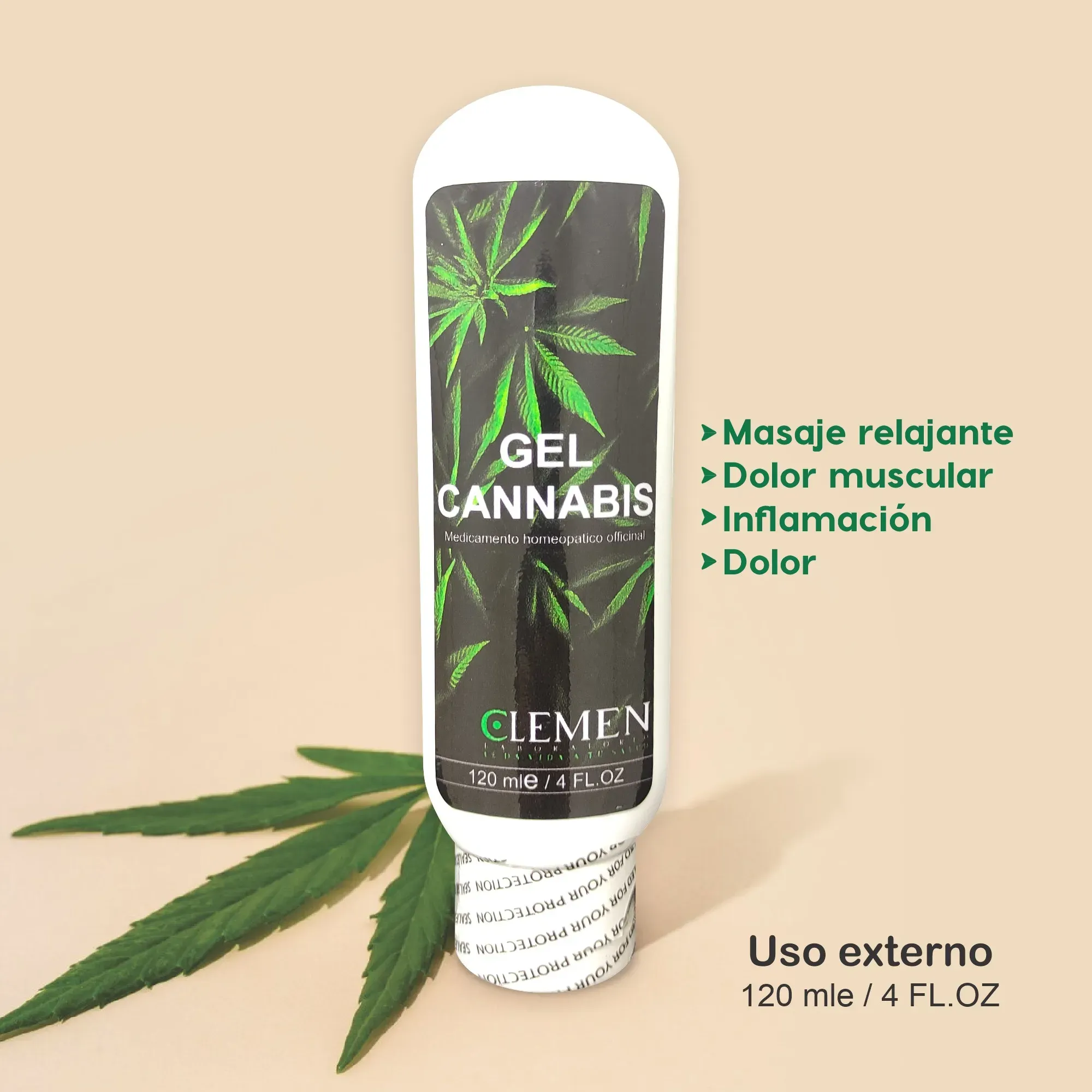 Gel con Cannabis Antiinflamatorio y analgesico