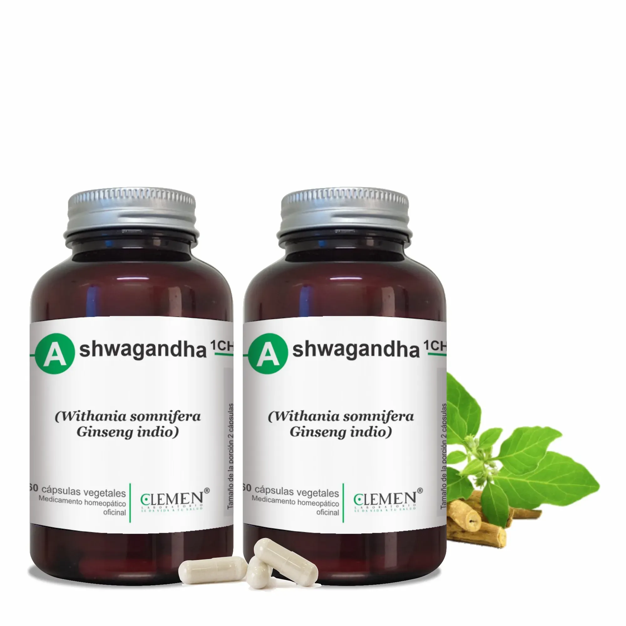 Ashwagandha ( Ginseng Indio ) x 1.000 mg 120 Caps