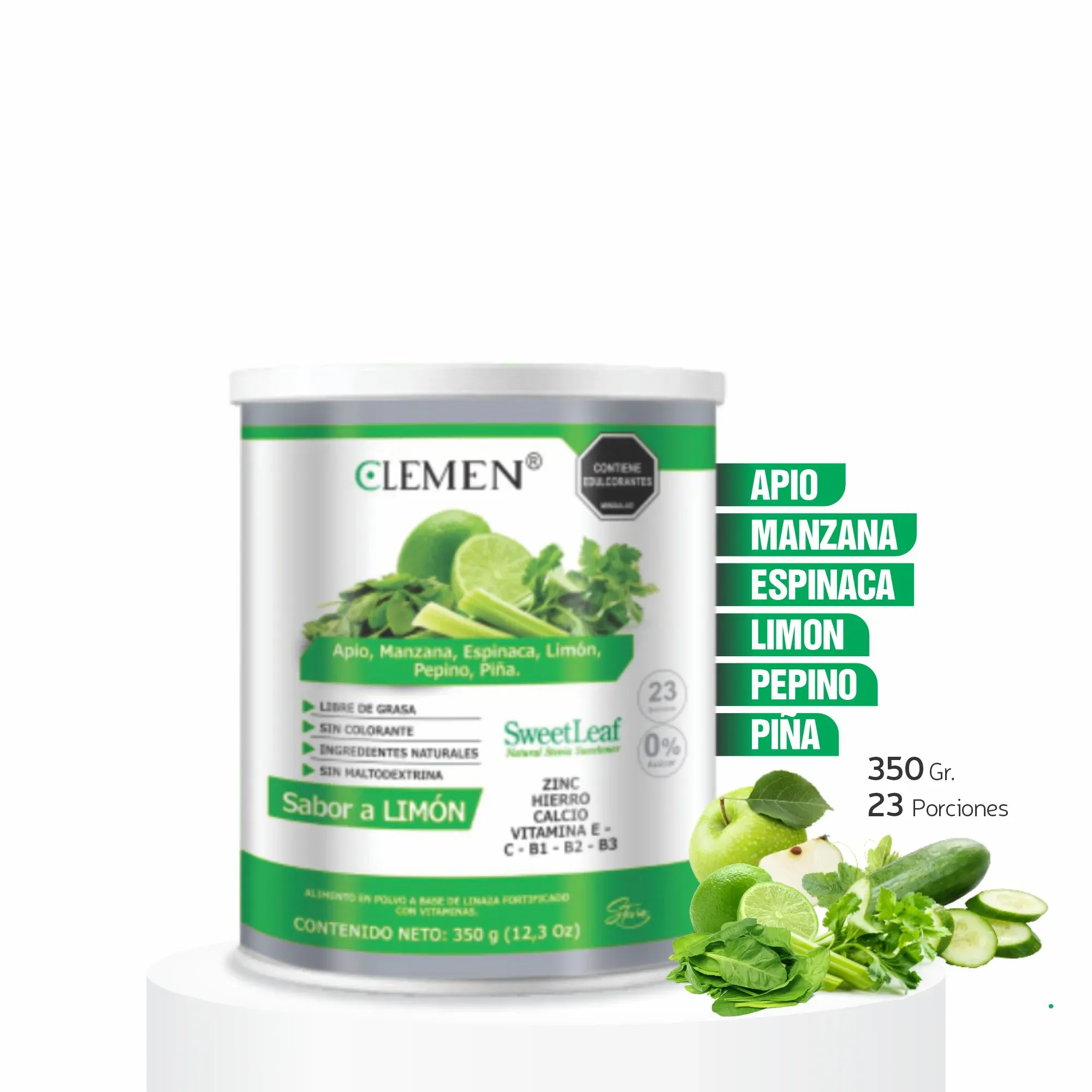 Detox Verde Jugo Antioxidante Desintoxificante