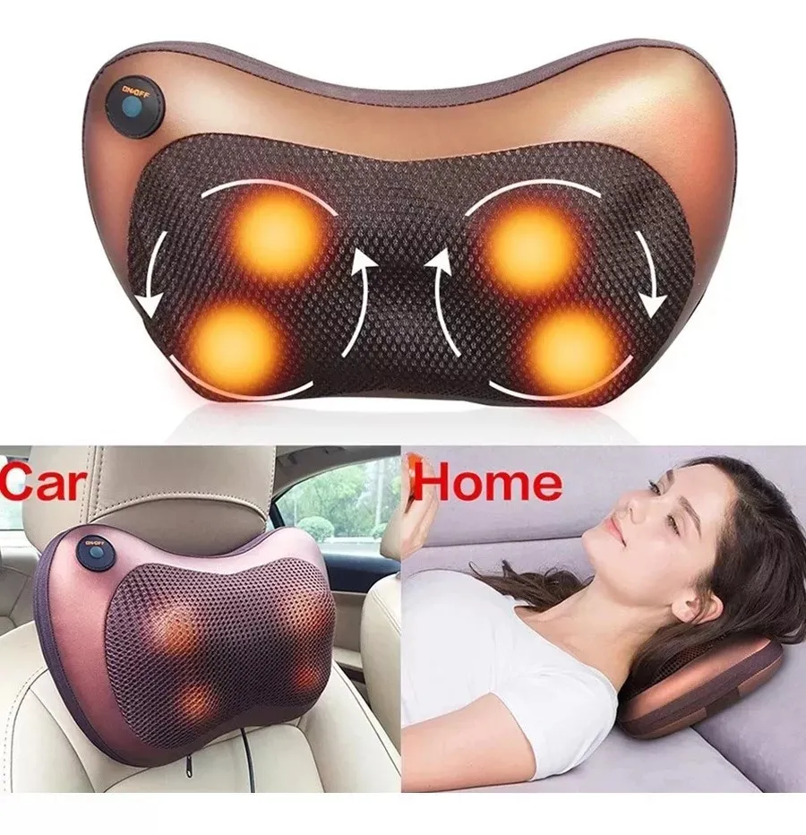 Masajeador Almohada De Cuello Hombro Y Espalda