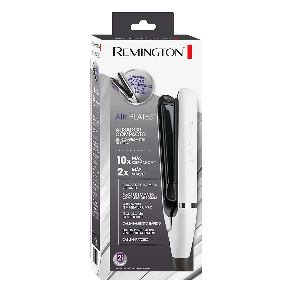 Plancha Para El Cabello REMINGTON AIR PLATES Original