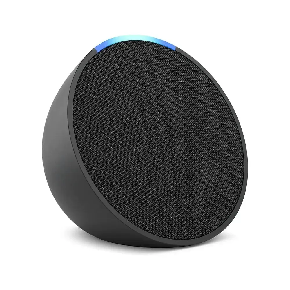 Asistente Virtual Alexa Echo Pop Altavoz Parlante Inteligente Color Negro