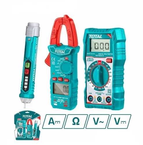 Kit Medidor De Corriente Digital Marca Total