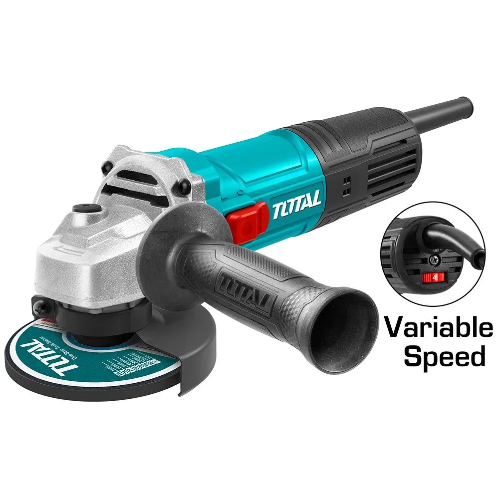 Pulidora / Esmeriladora Industrial 5" 900 W Velocidad Variable Marca Total