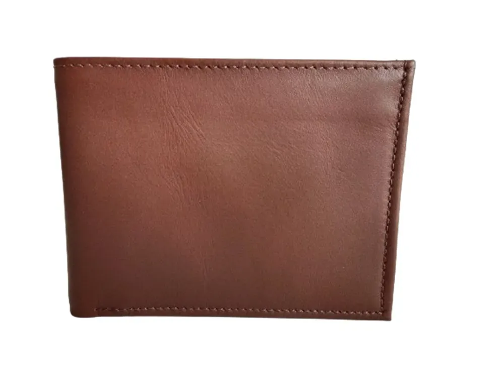 Billetera Para Hombre En Cuero CALZADO GUERREROS JA-021 Brandy