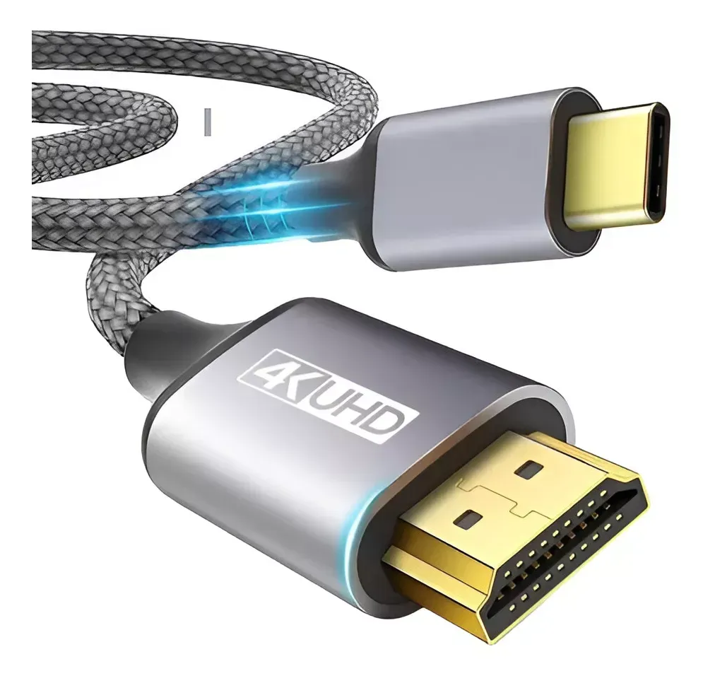 Cable Adaptador Tipo C A Hdmi 4k 60hz Para Celular/mac/iPad