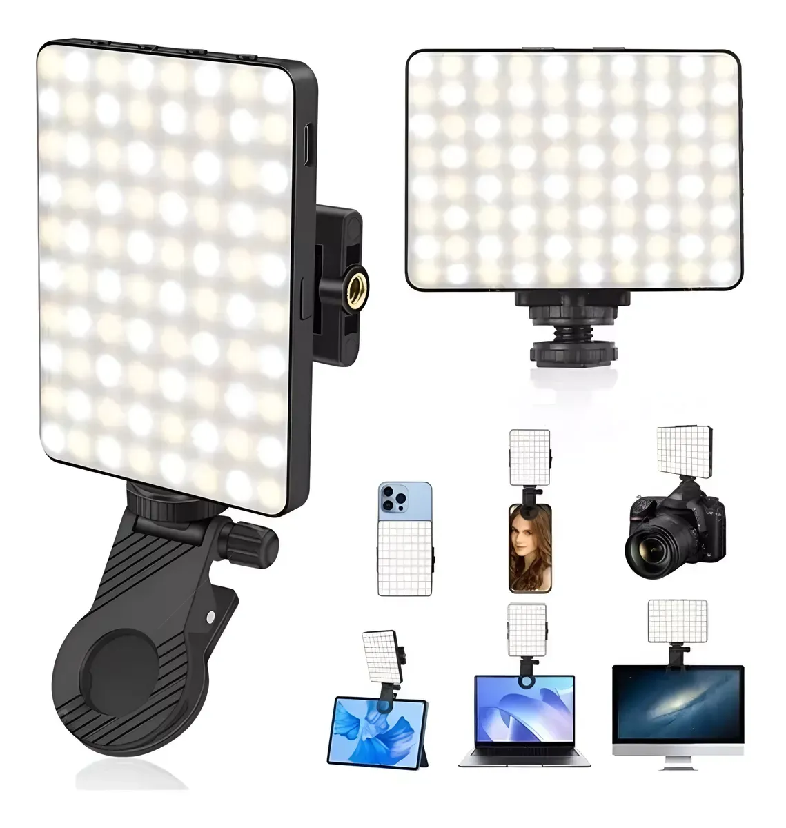  Luz De Vídeo Led Fotografía Video Iluminación Recargable Usb