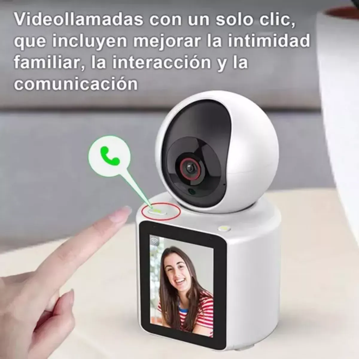 Cámara De Seguridad Monitor Bebe App Vídeo Función Llamada