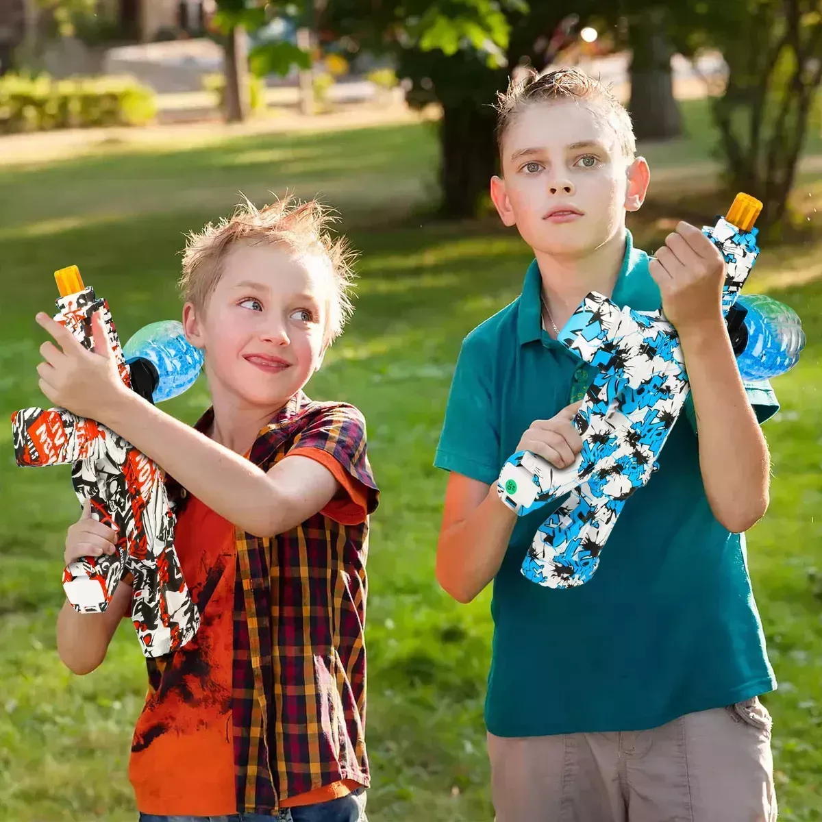 Pistola Eléctrica De Juguete Niños Hidrogel + 30000 Bolas