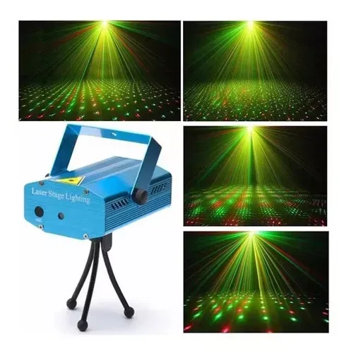 Luces Proyector Laser Led Multipunto Bar Discoteca Fiesta Dj