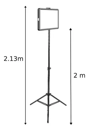 Panel Led Luces Fotografía Profesional Estudio + Trípode 