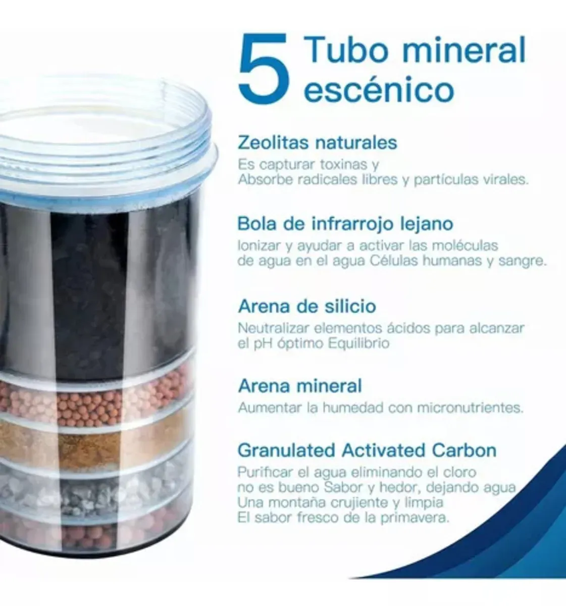 Filtro De Agua Purificador Alcalino Mineralizador100% Natural  14 Litros