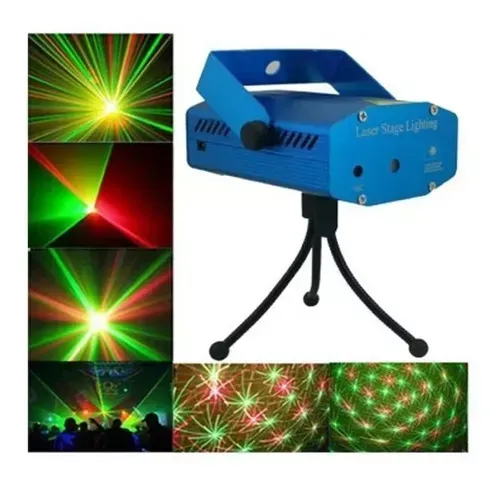 Luces Proyector Laser Led Multipunto Bar Discoteca Fiesta Dj