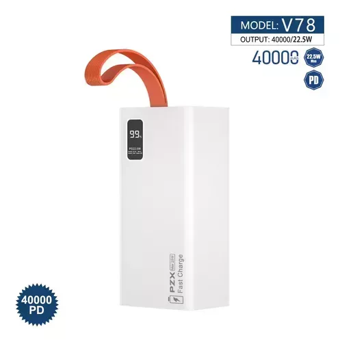 Power Bank 40000mah Batería Portátil Carga Rápida 22.5w Universal