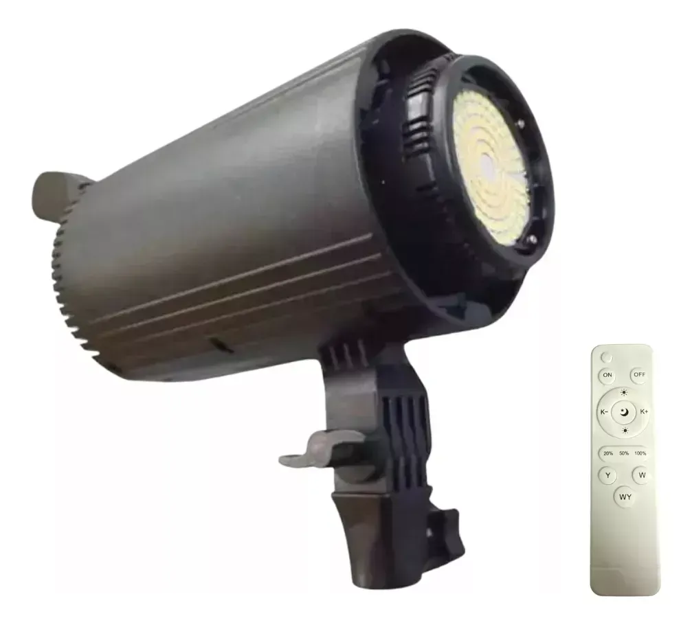 Iluminador Luz Contina 200w Foto Video 300w Led + Control