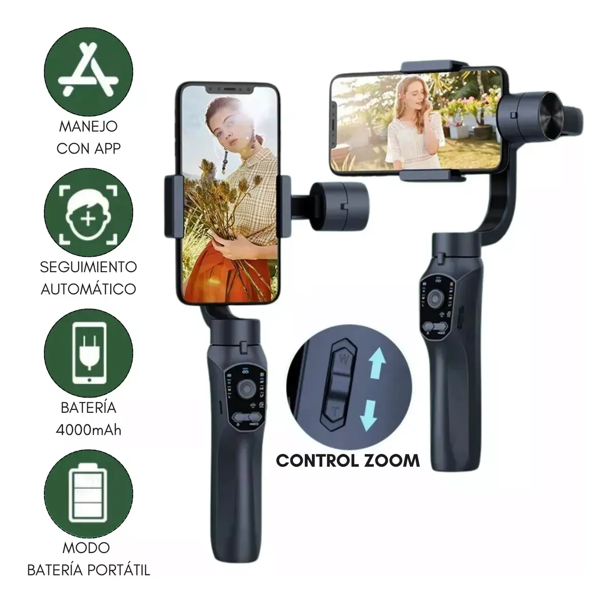 Estabilizador De Celular Gimbal 3 Ejes Profesional + Tripode