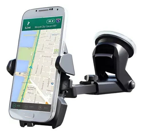 Soporte Holder Celular Carro 360° Ventosa Tablero Ajustable