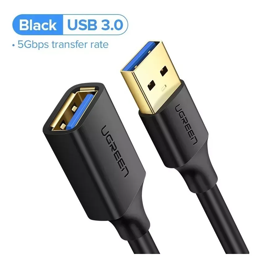 Cable Extension Usb 3.0 Macho Hembra Ugreen 1m Speed 5gb