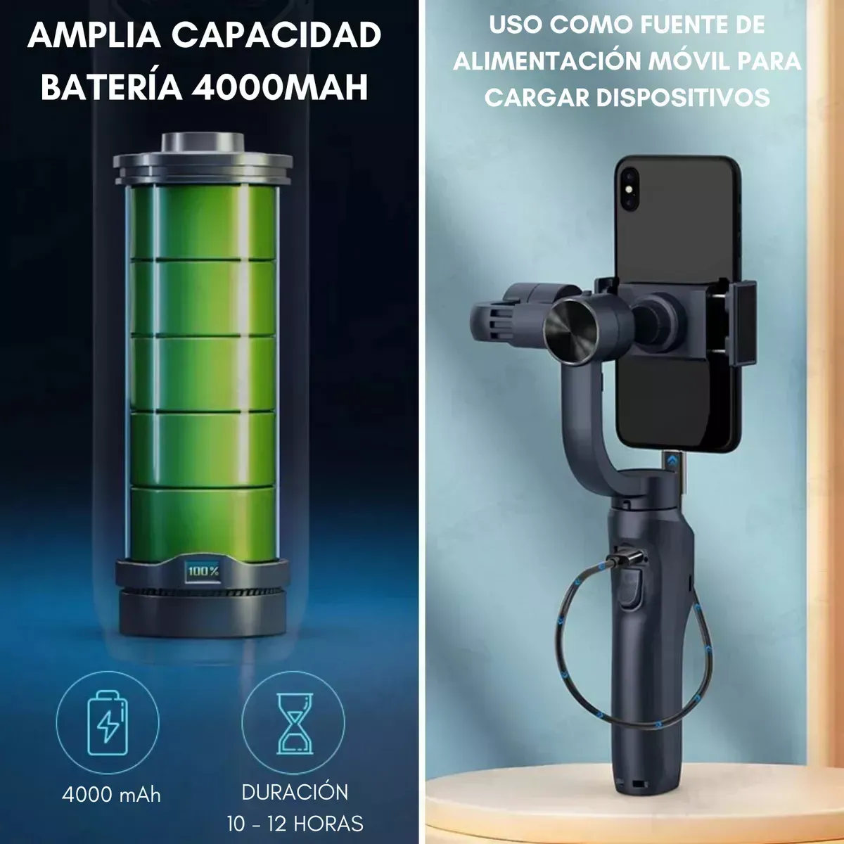 Estabilizador De Celular Gimbal 3 Ejes Profesional + Tripode