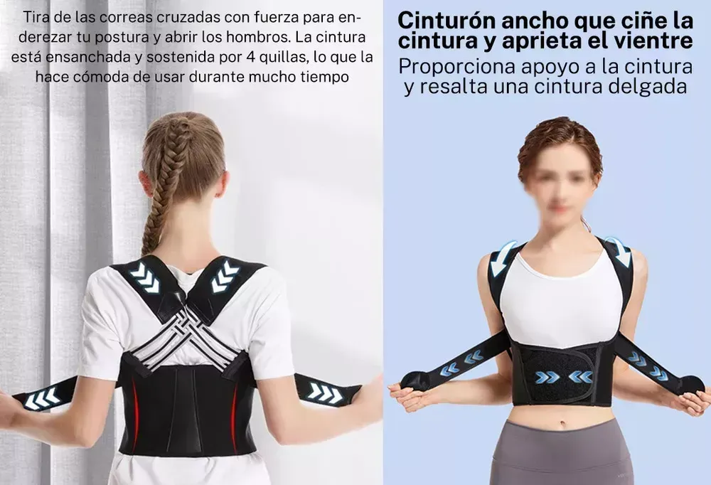 Corrector Chaleco De Postura Ortopédico Faja Lumbar Unisex