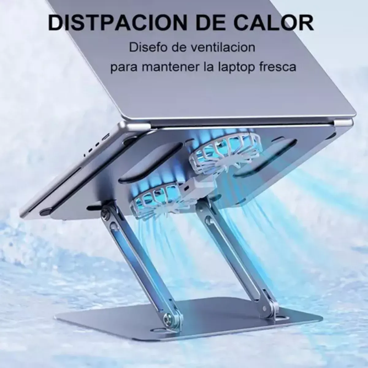 Soporte De Refrigeración Para Laptop Tablet 2 Ventiladores