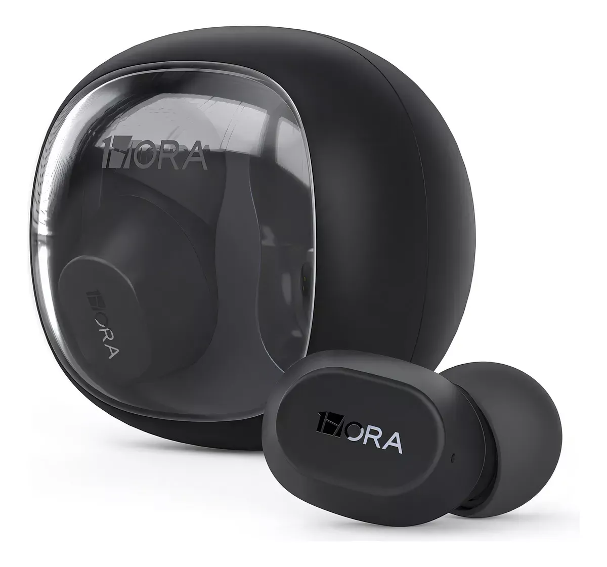 Audifonos Inalambricos 1hora Bluetooth 5.3 In Ear Manos Libres 1-hora Aut208 Color Negro