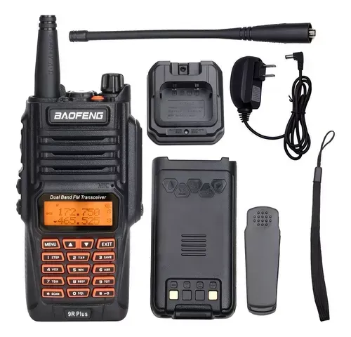 Radio Walkie Talkie Baofeng Uv-9r Plus Original Resistente Al Agua