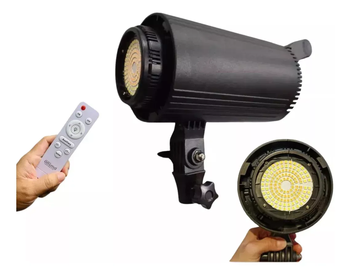 Iluminador Luz Contina 200w Foto Video 300w Led + Control