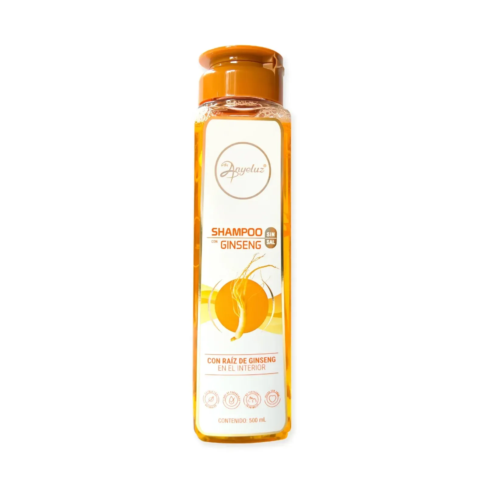 Shampoo Con Ginseng Anyeluz