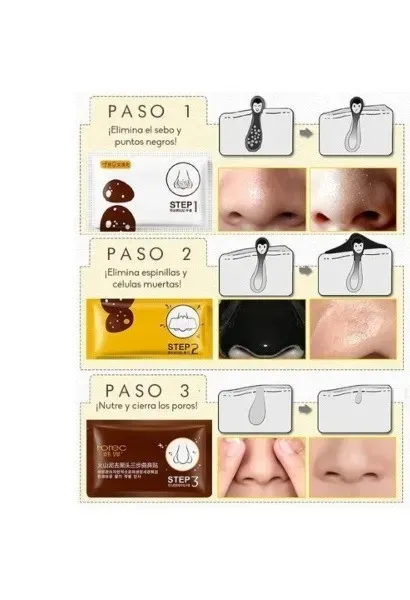  Mascarilla 3 Pasos Para Puntos Negros Chovemoar