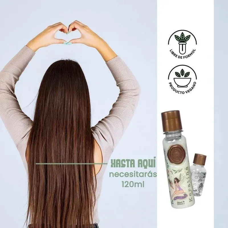 Keratina Ritual Botánico Origen Vegano x120ml