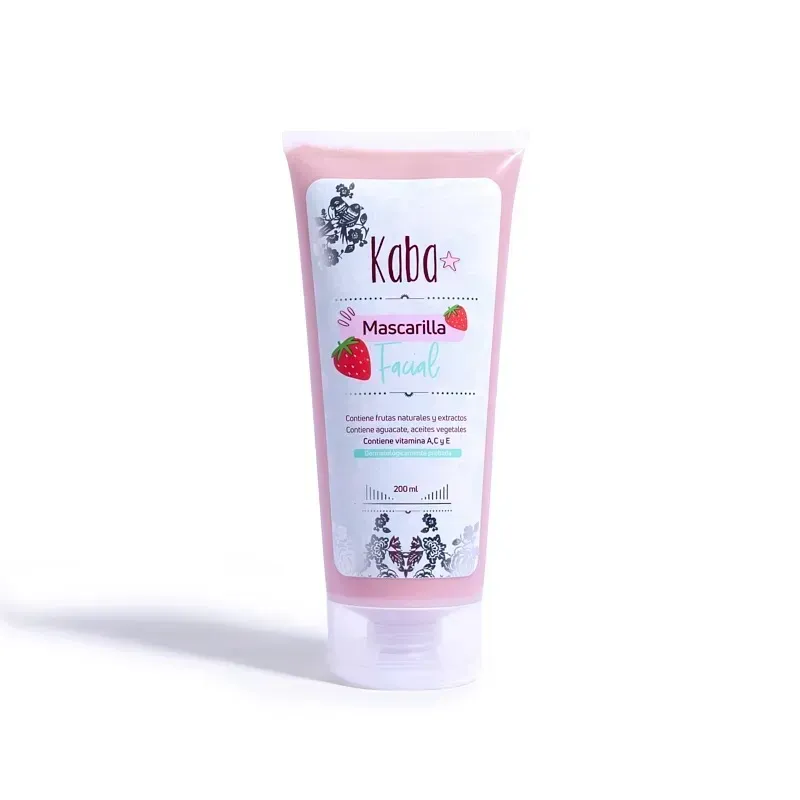 Mascarilla Facial De Frutos Rojos Kaba 200 Ml