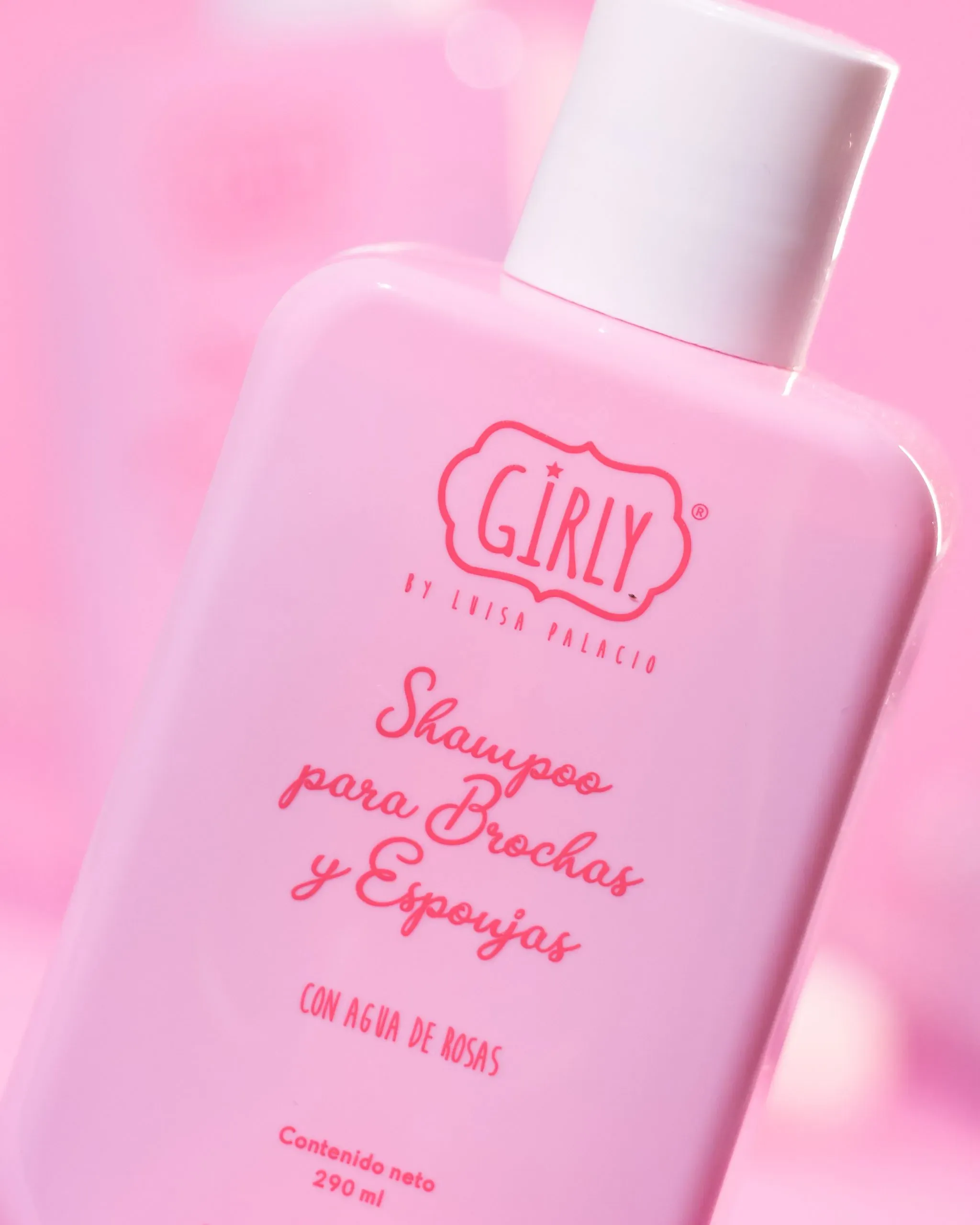 Shampoo Para Brochas Y Esponjas Girly