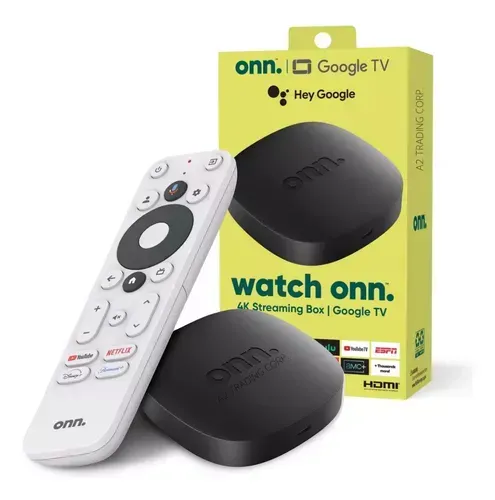 Tv Box Onn. Walmart Uhd Streaming 2da Gen 4k Negro