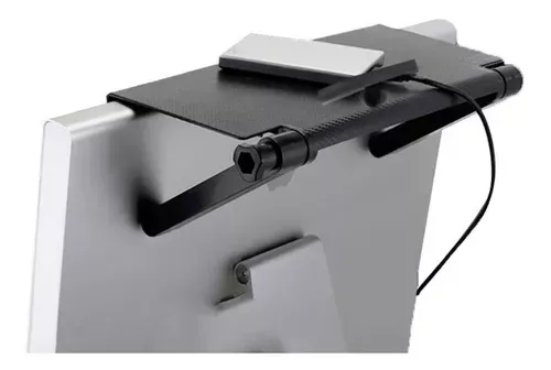 Soporte De Estante Ajustable Para Monitor y TV, Color Negro