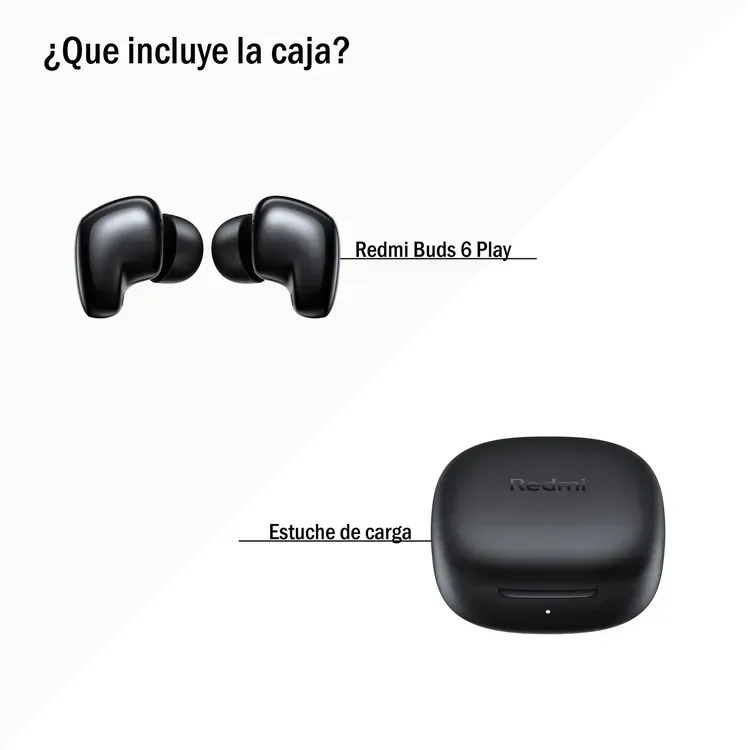 Audífonos Redmi Inalámbricos Ear Buds 6 Play Original