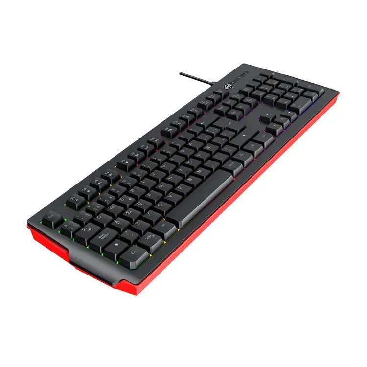 Teclado KALLEY Alámbrico Gaming K-KGT Negro|Rojo