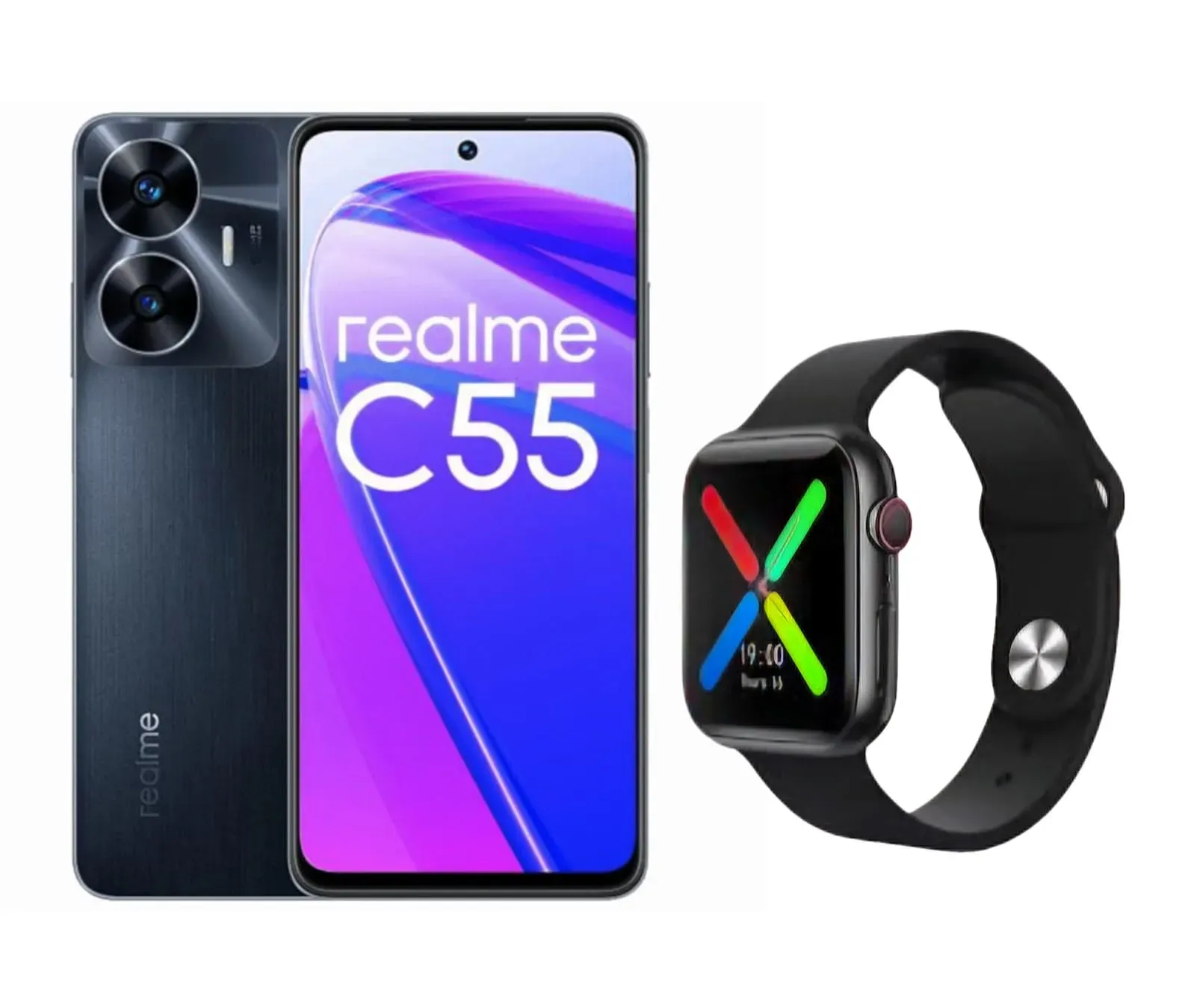 Celular Realme C55 256GB 8Ram + Smartwatch