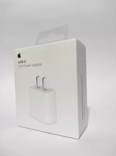 Cargador Original Apple Tipo C 20W Carga Rápida