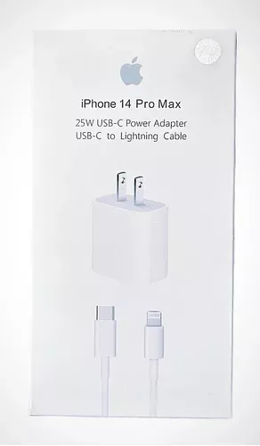 Cargador iPhone 25w Usb Tipo C 1.1