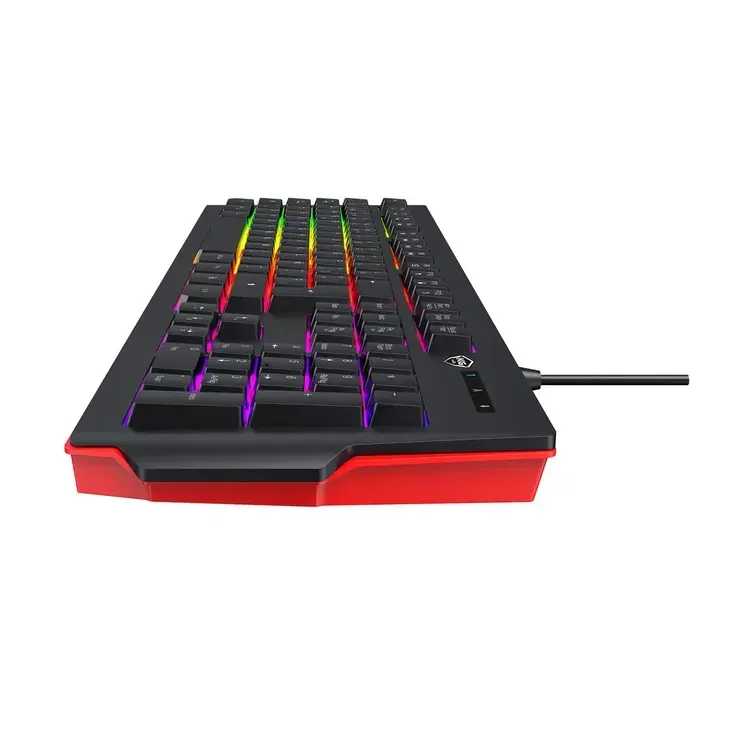 Teclado KALLEY Alámbrico Gaming K-KGT Negro|Rojo