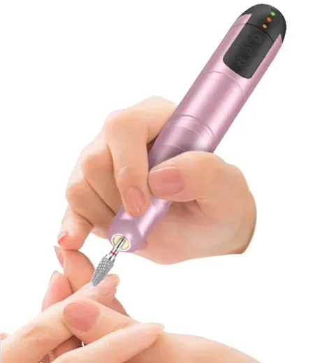  Pulidor De Uñas Electrico Profesional Inalambrico Portatil Manicure Nail Drill 