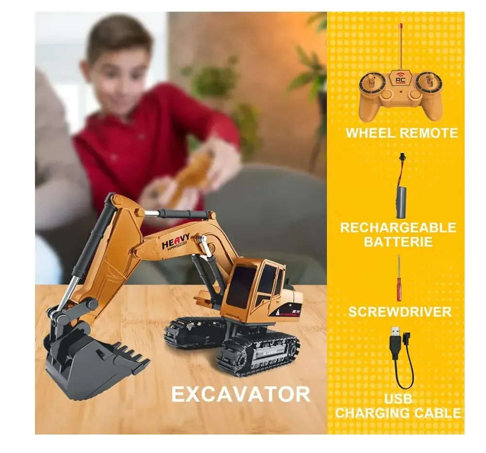 Excavadora De Construcción Juguetes Para Niños Regalos Para Toda Ocasión 