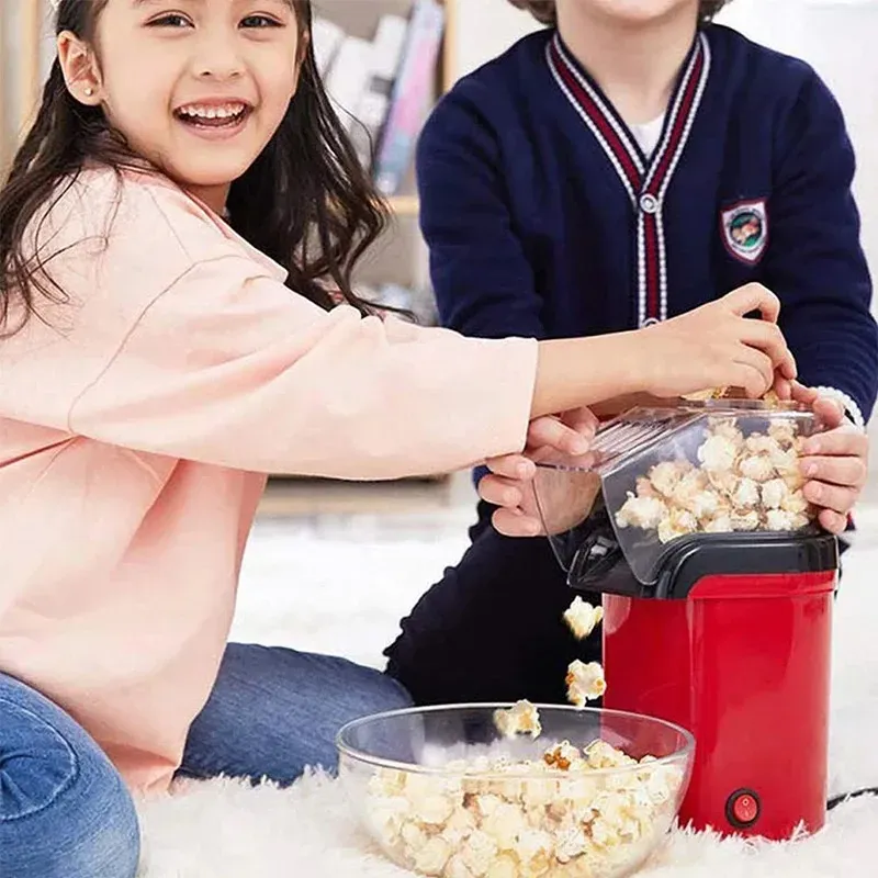 Máquina Electrica de Palomitas de Maíz sin Aceite Para el Hogar