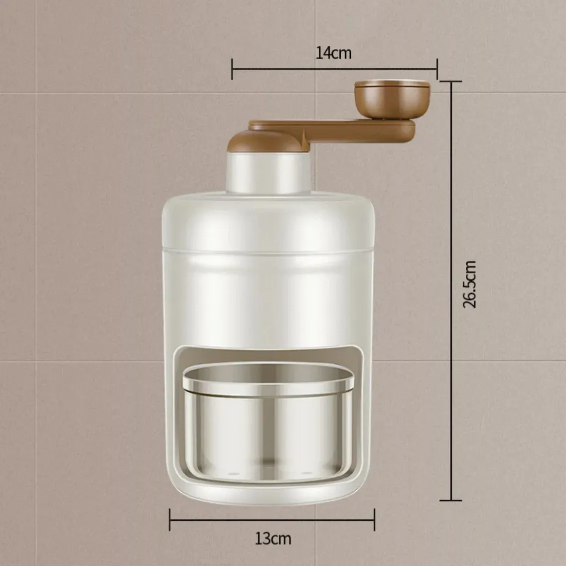 Triturador De Hielo Manual Rallador Para Raspados