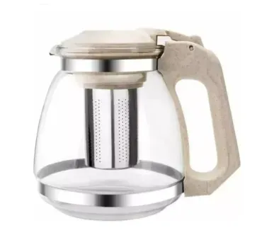 Jarra Infusor Colador Malla Para Té Café Aromática Tetera