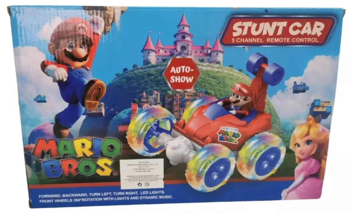 Carro Loco Mario Bros Control Remoto Recargable